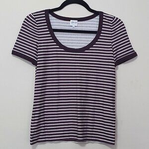 Armani Collezione Basic Striped Tee